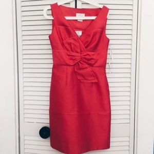 NWT Kate Spade Strawberry Pink Bow Dress